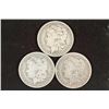 Image 1 : 1882-S,92-O & 1899-O MORGAN SILVER DOLLARS