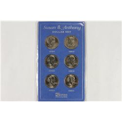 1979-P/D/S & 1980-P/D/S SBA DOLLAR SET UNC