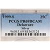 Image 3 : 1999-S SILVER DELAWARE QUARTER PCGS PR69 DCAM