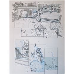 Arrow Original Art, Comic Book #2 Page 9bn