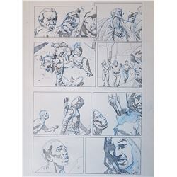 Arrow Original Art, Comic Book #8 Page 9