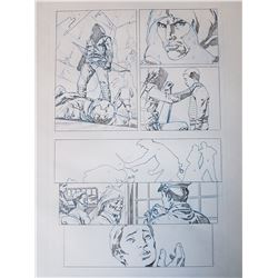 Arrow Original Art, Comic Book #13 Page 3bn