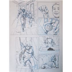 Arrow Original Art, Comic Book #13 Page 6bn