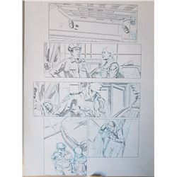 Arrow Original Art, Comic Book #23 Page 3bn