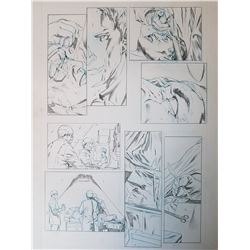 Arrow Original Art, Comic Book #23 Page 6bn