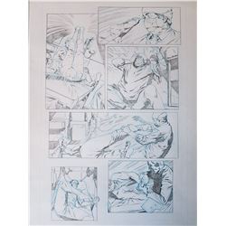 Arrow Original Art, Comic Book #23 Page 7bn