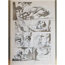 Batman Legends of the Dark Knight Original Art, Comic Book #8 Page 10