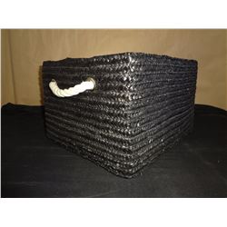 Black Woven Basket