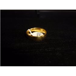Unisex Gold Plated Ring Size 9