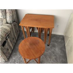 Solid Wood Folding Tv Trays