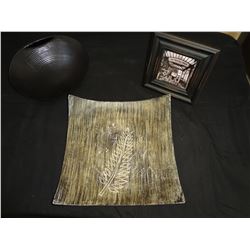 Picture Frame/ Wood Plate / Vase