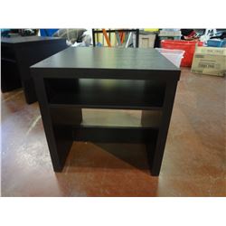 Brown Wood Side Table