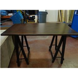 Peir 1 Imports Foldable Desk. Little Shaky, Scuffs