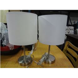 2 Small Lamps