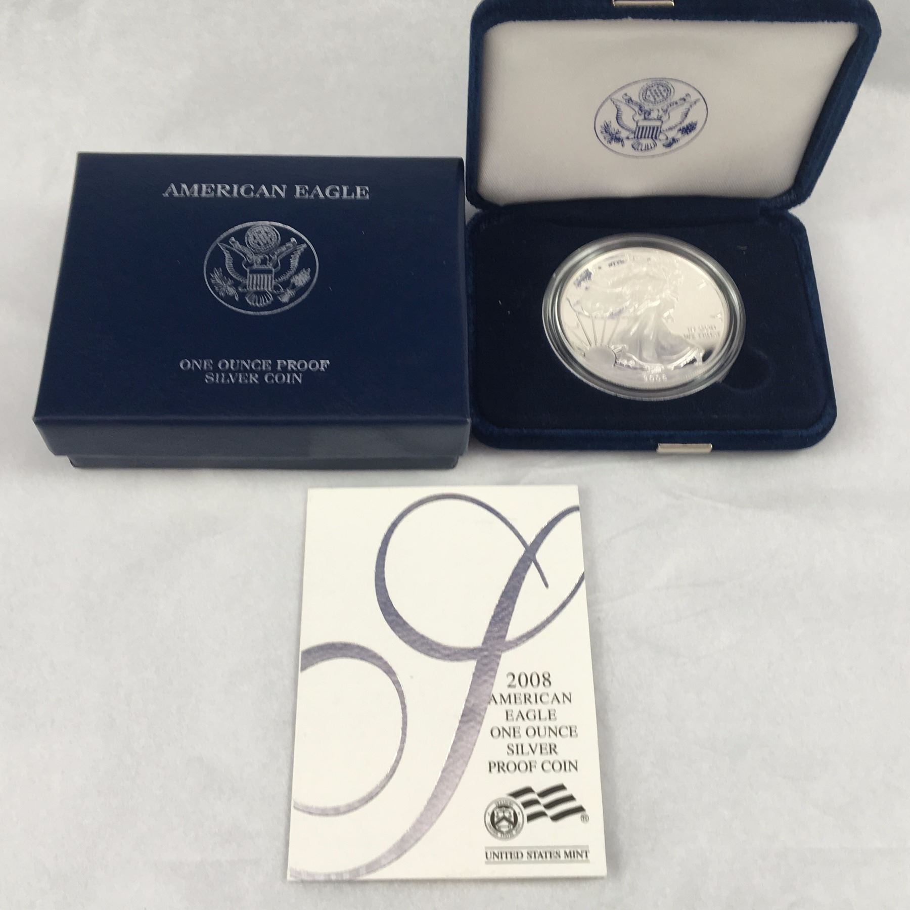 2008 American Eagle One Ounce Silver Proof Coin