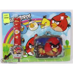 NEW CHILDRENS WATCH AND WALLET SET