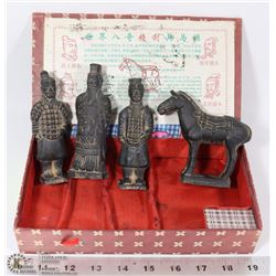 MINI CHINESE TERRACOTTA WARRIOR SET