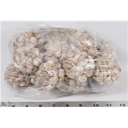 BAG OF SHELL DECORATIVE BALLS
