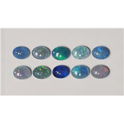 #4-10 GENUINE OPAL TRIPLET GEMSTONES