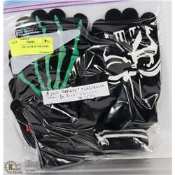 6PK "YOUTH" GLOW IN THE DARK GLOVES
