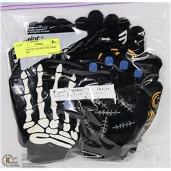 6PK "YOUTH" GLOW IN THE DARK GLOVES