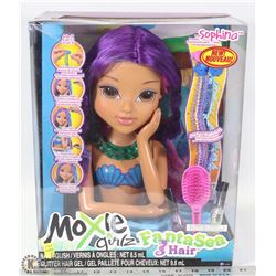 MOXIE GIRLZ FANTASEA HAIR NAIL POLISH GLITTER HAIR