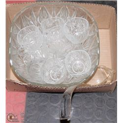 14 PC PUNCH BOWL SET