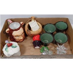 FLAT OF ASSORTED COLLECTIBLES