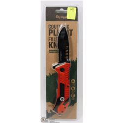NEW OLYMPIA STAINLESS STEEL BLADE FOLDING