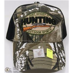 NEW HUNTERS ADJUSTABLE SIZE BALL CAP