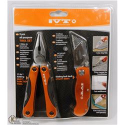 15-IN-1 FOLDING MULTI-FUNCTION TOOL SOLD WITH