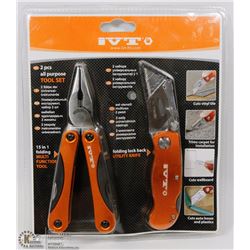 15-IN-1 FOLDING MULTI-FUNCTION TOOL SOLD WITH