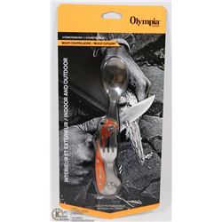 OLYMPIA EDGE 3-IN-1 MULTI CUTLERY