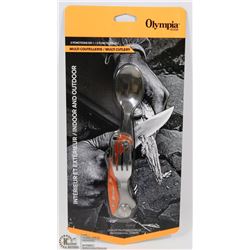 OLYMPIA EDGE 3-IN-1 MULTI CUTLERY