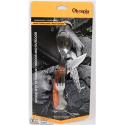 OLYMPIA EDGE 3-IN-1 MULTI CUTLERY