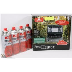 NEW OLYMPIA PORTABLE OUTDOOR HEATER SOLD WITH