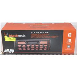 BLACKWEB SOUNDBOOM RUGGED SPLASHPROOF