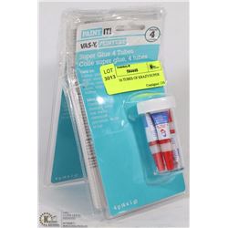 LOT OF 16 TUBES OF KRAZY/SUPER  GLUE