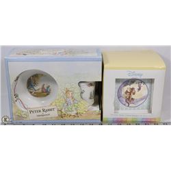 NEW PETER RABBIT NURSERY 3 PC SET BY