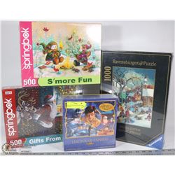 SEALED PUZZLES RAVENS BURGER "WINTER