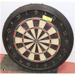DART BOARD 22" IN  WALL PROTECTING ENCASEMENT