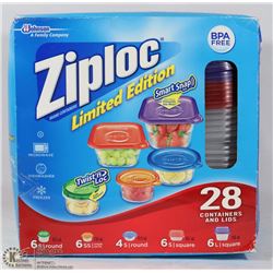 ZIPLOC 28PC TWIST N' LOCK CONTAINER AND LID SET