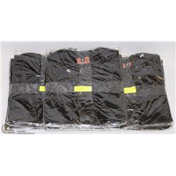 LOT OF 15 MENS BLACK SHIRTS SIZE SMALL