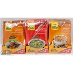 THREE CASES OF ASSORTED COOKING MIXES