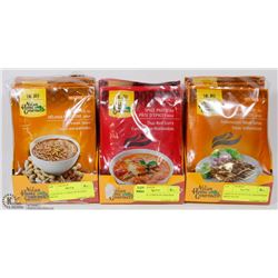 THREE CASES OF ASSORTED COOKING MIXES