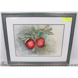 FRAMED PASTEL BY CHIAR 20" X 16"