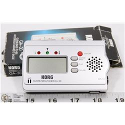 KORG GUITAR TUNER IN AN ORIGINAL BOX