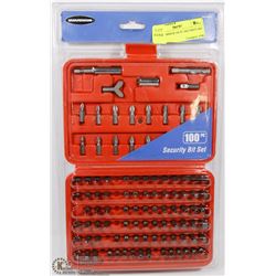 NEW WARRIOR 100 PC SECURITY BIT SET