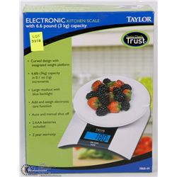 TAYLOR ELECTRONIC KITCHEN SCALE