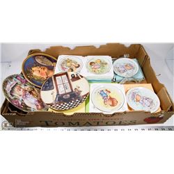 FLAT OF ASSORTED COLLECTOR PLATES